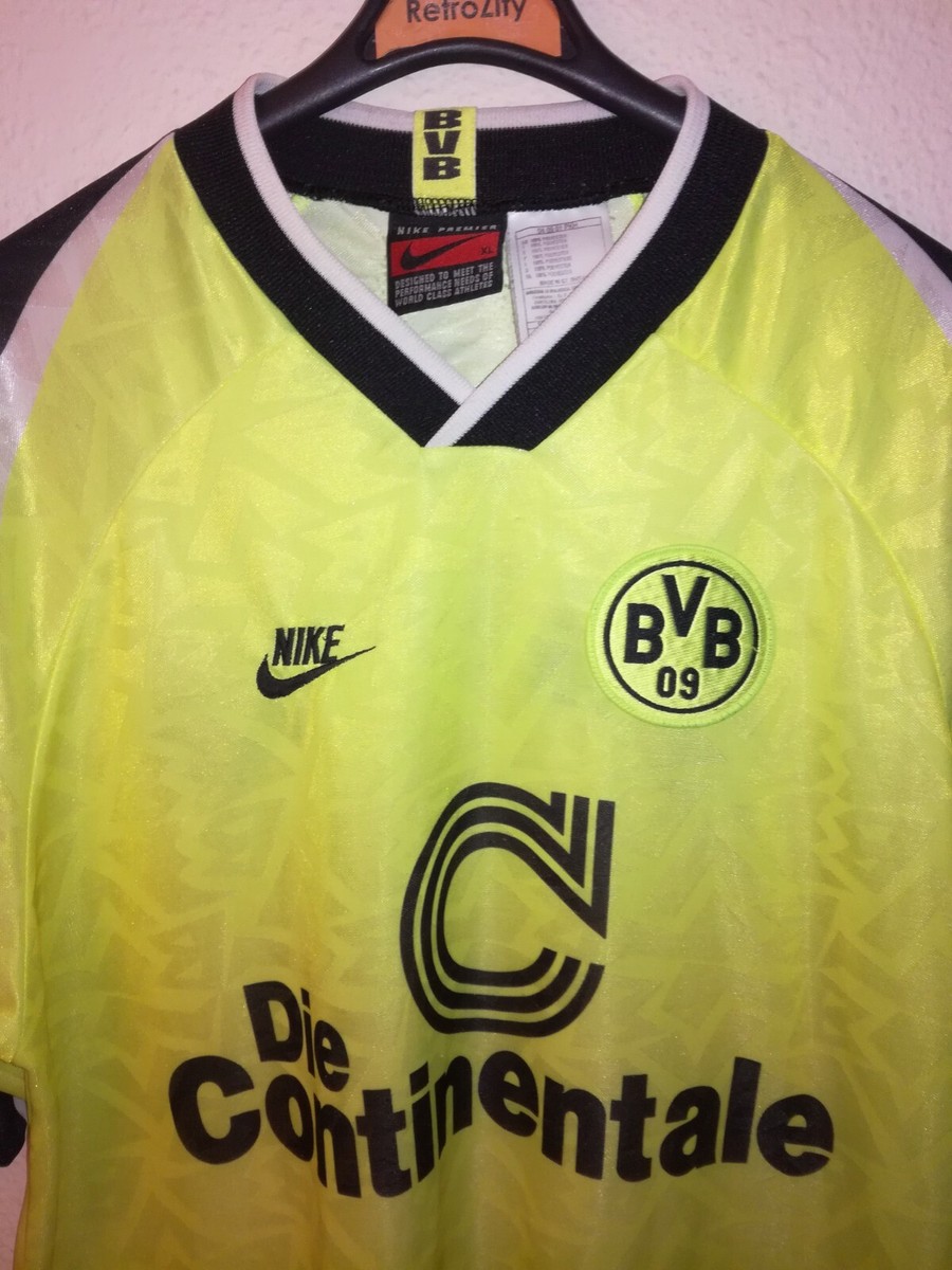 BORUSSIA DORTMUND 1995-1996 Die Continentale camiseta shirt