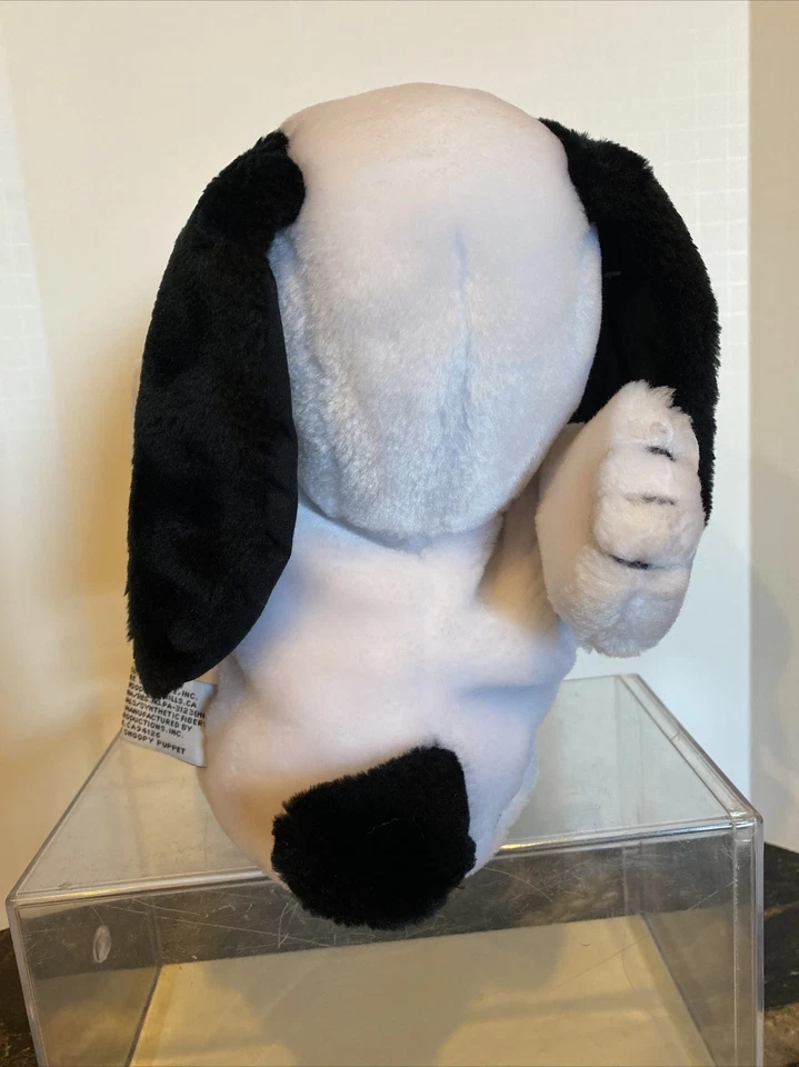 E RARO Vintage Applause 1968 Peanuts Snoopy Peluche Marioneta de Mano Determinada Foto 4 de 4