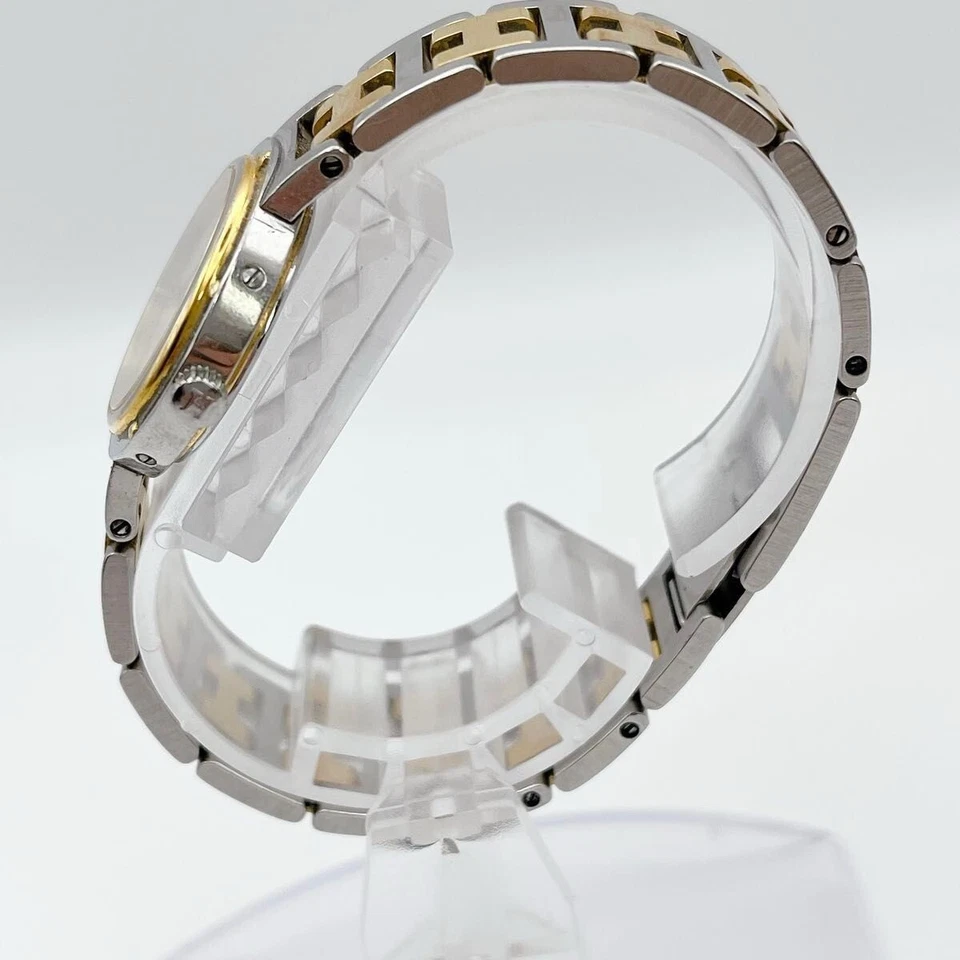 【CASI COMO NUEVO】 Reloj para mujer vintage HERMES Clipper 24 mm hecho en Suiza Qz con caja Foto 3 de 4