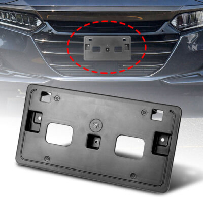 Front License Plate Holder Bracket Mount For Honda Accord Sedan 4Door 2021-2022