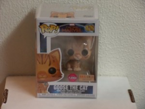 funko pop goose the cat flocked