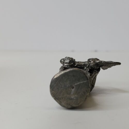Modellino vintage medievale cavaliere boia guardia peltro fantasia 2" - Foto 6 di 7