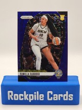 2024 Panini Prizm WNBA - Kamilla Cardoso #93 Blue Velocity Prizm (RC)