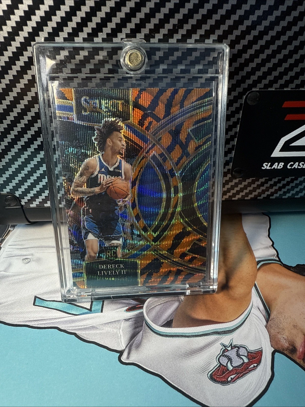 2023-24 Panini Select #111 Dereck Lively II RC Tiger Prism SP Case Hit RC 🔥