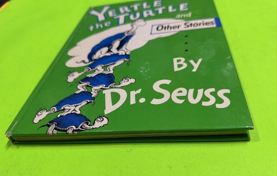 Dr. Suess Yertle the Turtle Vintage Banned Book (Allegory Of Adolf Hitler WWII) Foto 3 de 4