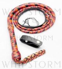 Bullenlederpeitsche Bullwhip mehrfarbig, vers...