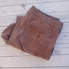 Carhartt Men's Carpenter Pants Rugged Workwear Outdoor Utility Size 40x30