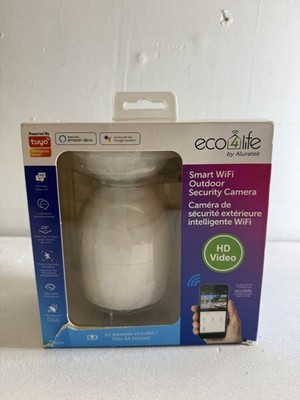 Eco4Life Wireless HD Smart Home Outdoor Security Camera w/ Motion Detection