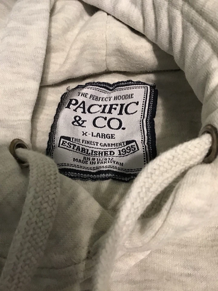 Sudadera con Capucha Bar Harbor Maine Vintage Puffin Blanco Crema Talla XL Unisex Foto 4 de 4