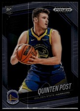 2024-25 Panini Prizm Black #195 Quinten Post Rookie