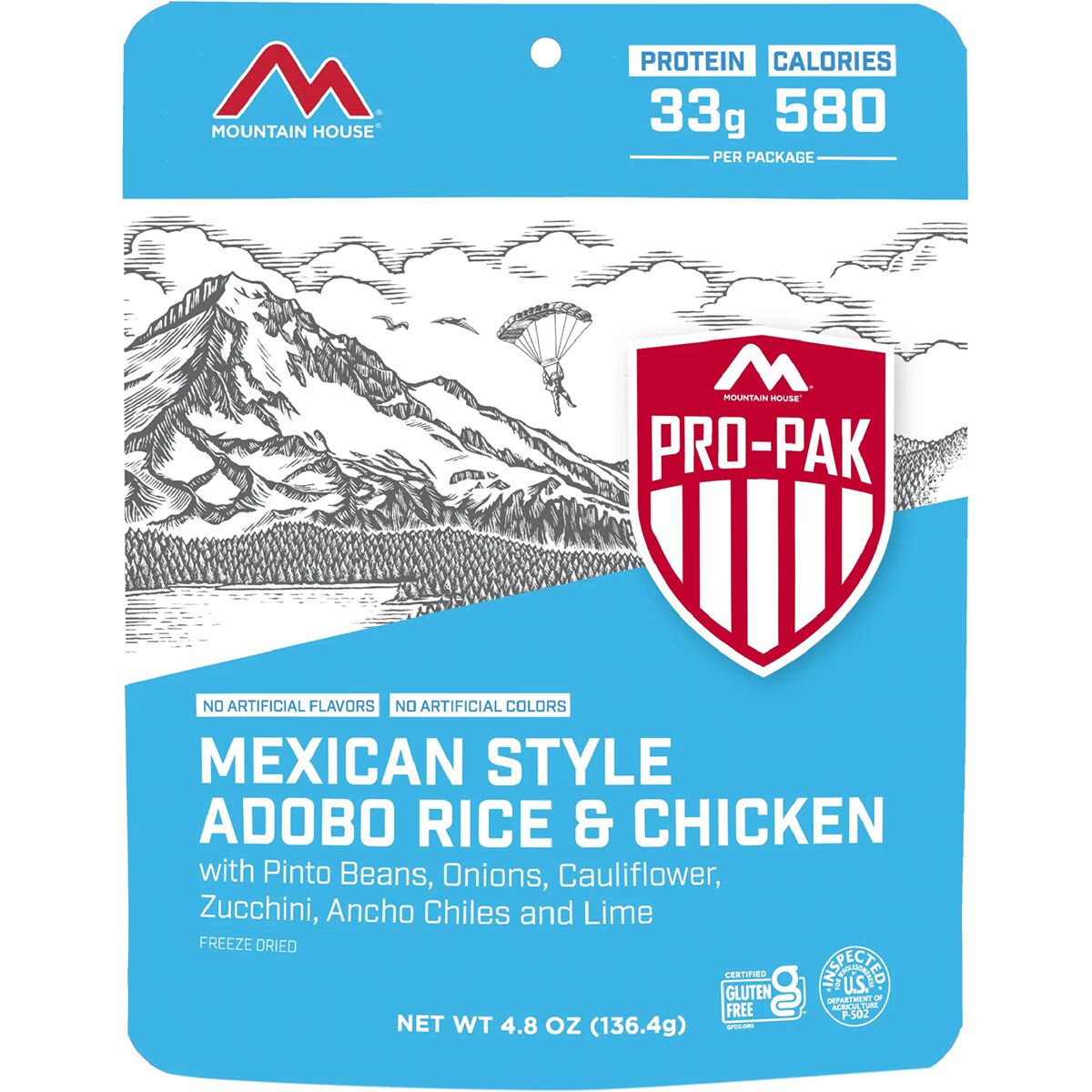 Mountain House Mexican Style Adobo Rice - Chicken One Color Pouch 3690₽