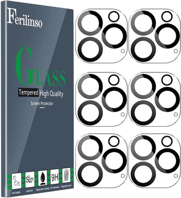 6 Pack of Screen and Camera Lens Protectors for iPhone 16 Pro Max/Pro
