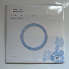Creative Memories Jumbo Circle Pattern Custom Cutting System