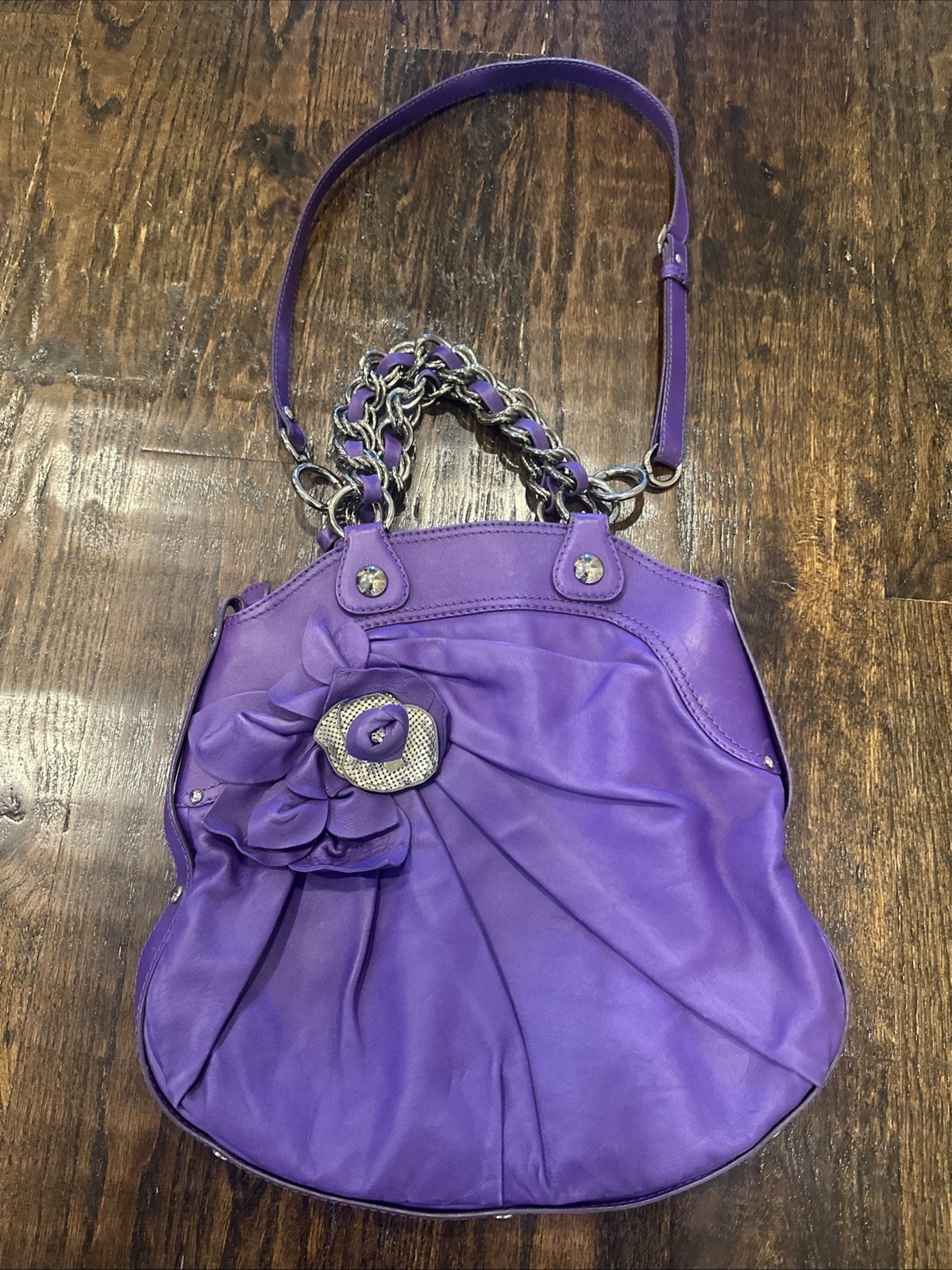 Versace Purple Purse Y2K - Gem