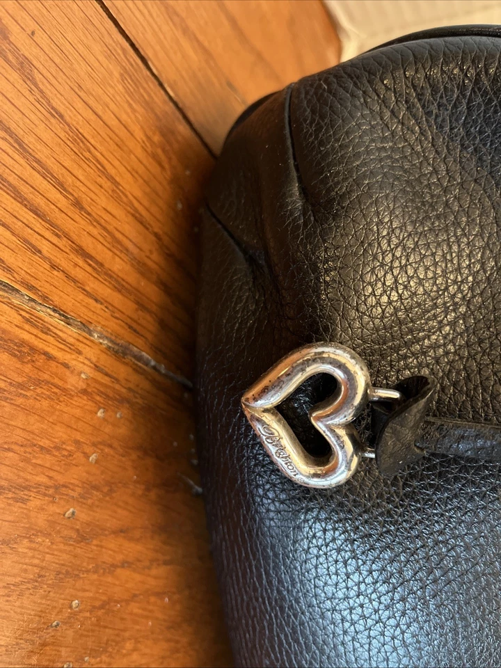 Brighton Women's Black Leather Shoulder Purse - Image 4 of 4