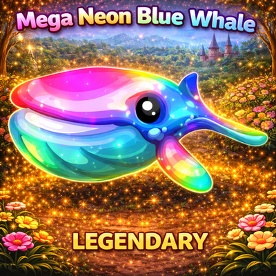MEGA NEON BLAUWAL (SEHR GÜNSTIG) - ADOPTIEREN SIE EIN HAUSTIER VON MIR - BILLIGSTES AUF EBAY