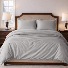 100 Eucalyptus Tencel Duvet Cover King, Luxury Cooling Comforter Cover Set, ...