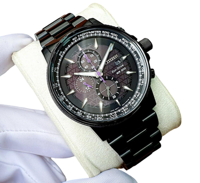 Citizen Eco-Drive Marvel Black Panther Men's Wristwatch - Black