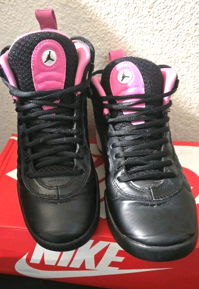 Nike Niños Air Jordan Jumpman Pro AV2869-006 Negro Zapatos para Correr Tenis Talla 5.5Y Foto 4 de 4