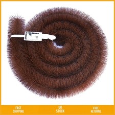 Hedgehog Gutter Brush Leaf Guard Brown 100mm x 12m (3 x 4m Sections)