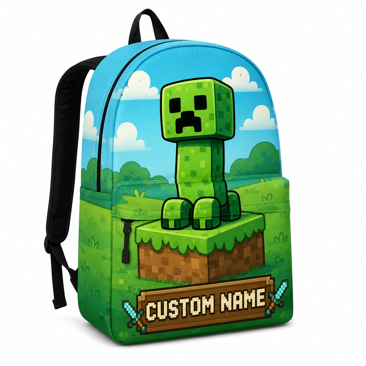 Personalized Pixel Fantasy Backpack