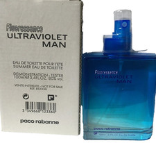 Ultraviolet Man Fluoressence by Paco Rabanne 3.4 oz EDT spray T