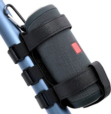 Bike Golf Cart Speaker Mount - Portable JBL Flip 5 Charge 5 Holder, Adjustable W