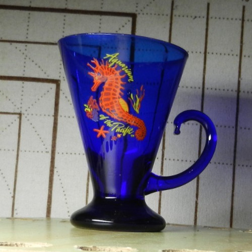 DEEP COBALT CUP?  VERY UNUSUAL