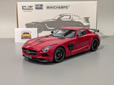 1:18 Mercedes-Benz SLS AMG Black Series 2013 Red Minichamps   NEU & OVP