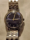 Vintage 1974 Timex Mercury Blue Dial Watch. Not Working.