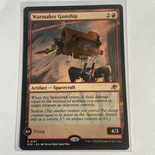 MTG Edge of Eternities - Warmaker Gunship Rare 0167 NM