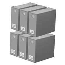  Bed Sheet Organizers and Storage, Foldable Sheet Organizer for 6 Pack Gray