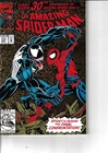 Amazing Spider-Man 375 Venom Foil Cover VF- 1993 Direct Edition Double Size
