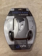 GPX C3125 Stereo Cassette Player and Personal Walkman AM/FM Radio New Sealed NOS