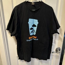 Dunkin Donuts T Shirt Large XL Black Employee Uniform