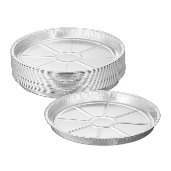 Aluschalen Alu-Tropfschalen Einweg-Backformen Grill-Fettauffangschalen 25 StüCk-image