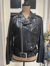 COMME des GARCONS Leather Riders Jacket Black