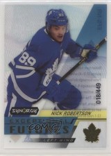 2020-21 Upper Deck Synergy Exceptional Futures Gold 18/449 Nick Robertson 0s8l
