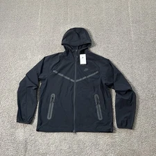 Nike Tech Woven Jacket Men’s Size Medium Black