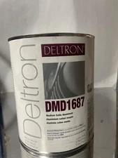 DMD1687 PPG Deltron Medium Satin Aluminum 1 Gallon