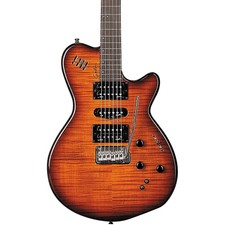 Godin Xtsa Flame Electric Guitar Light Burst