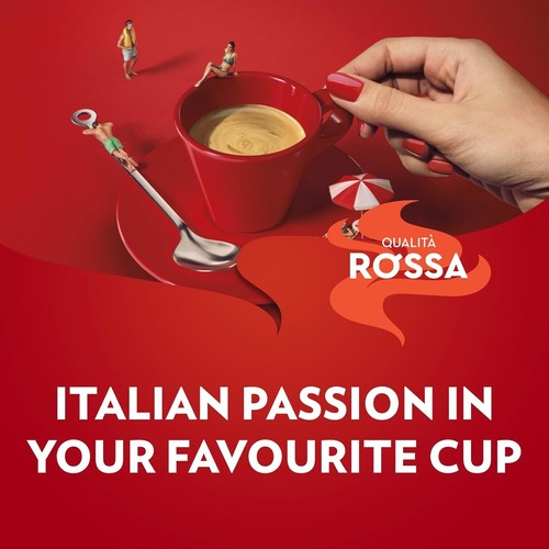 Lavazza Qualita Rossa - 2.2LB Bag of Espresso Beans - Authentic Italian, Blended - Picture 3 of 5