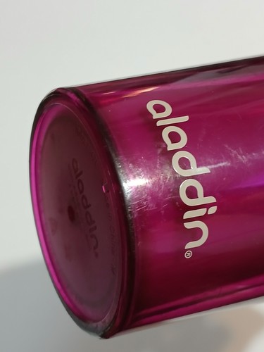 Aladdin Insulated Pink Plastic Travel Coffee Mug Tumbler 16oz - Picture 4 of 16