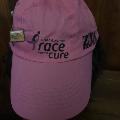 Breast Cancer Awareness Hat. Susan G 