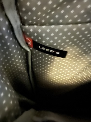 SAMSUNG Logo Leeds Charcoal Gray Black Backpack EUC - Picture 7 of 8