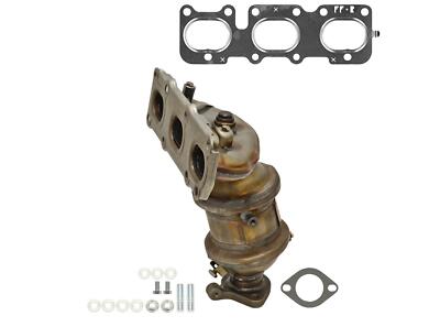 Front Left Catalytic Converter with Integrated Exhaust Manifold For 2017-2018 Hy