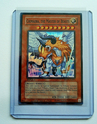 遊戯王　未開封 Chimaera, the Master of Beasts Yu-Gi-Oh! Chimaera, The Master of Beasts - WCPS-AE803 World