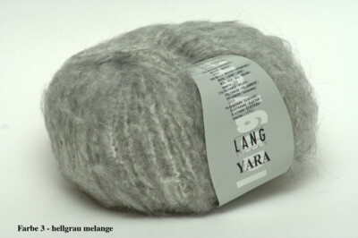 Lang Yarns Yara, Mischfaser mit Mohair und Merino Extrafine, verschiedene Farben