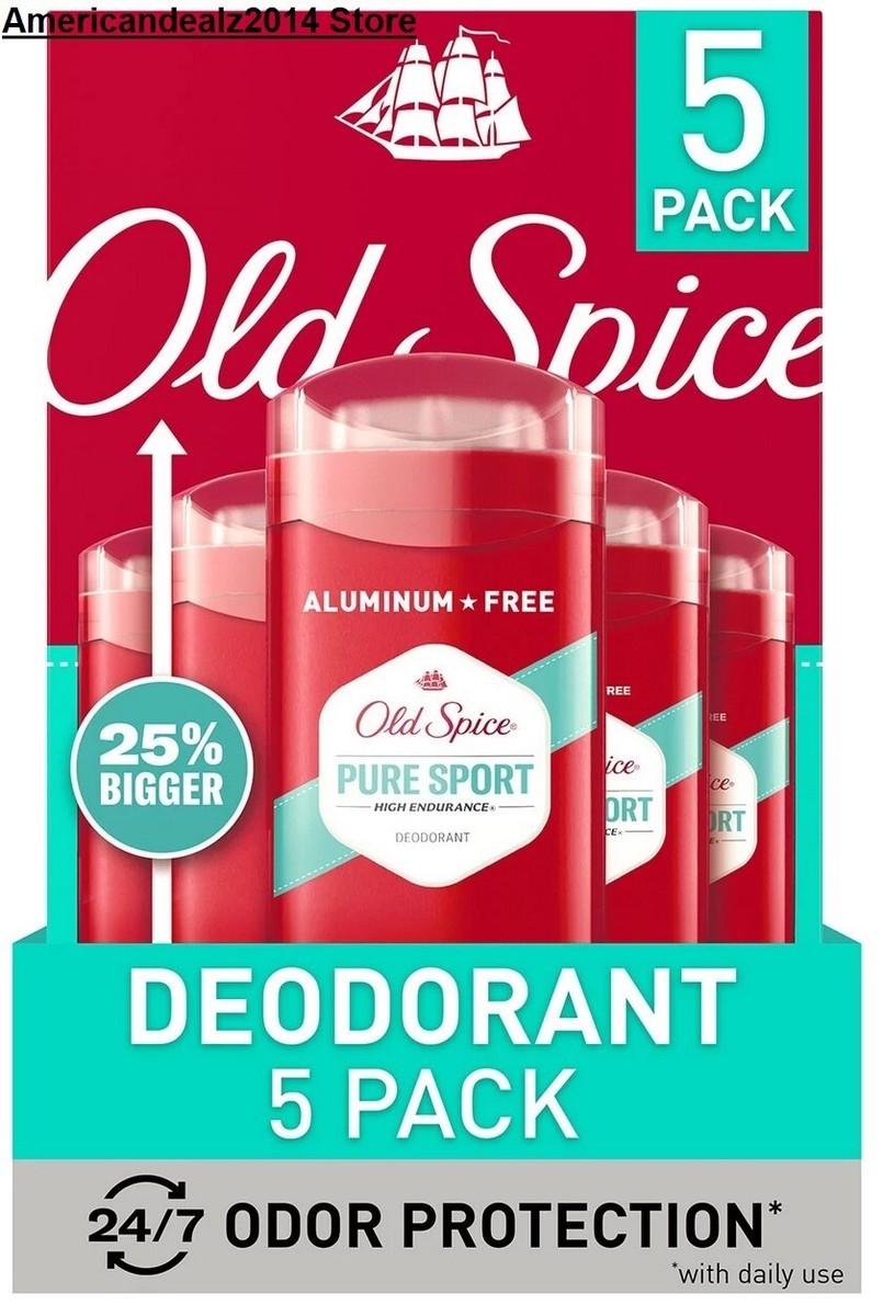 Old Spice Pure Sport デオドラント 5個入り4箱セット Amazon.com : Old Spice Pure Sport Deodorant, 2.4 Ounce (Pack
