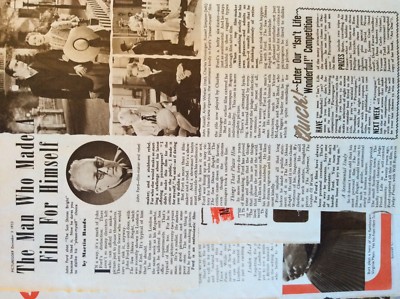 G1P Ephemera 1956 Bild Artikel John Ford Die Sonne scheint hell 